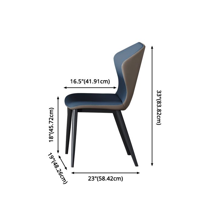 Minimalist Sintered Stone Dining Room Set Standard Height with Black Base Dining Set