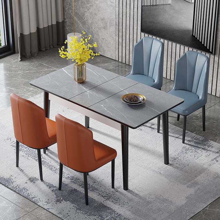 Contemporary Style Furniture Rectangle 4-foot Dining Site Table for Home