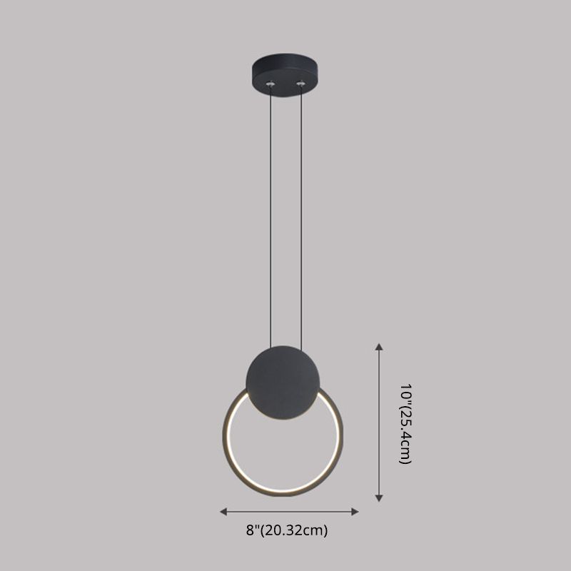Moderne Kabelhängehänge Anhänger Lichter Metallanhänger Licht