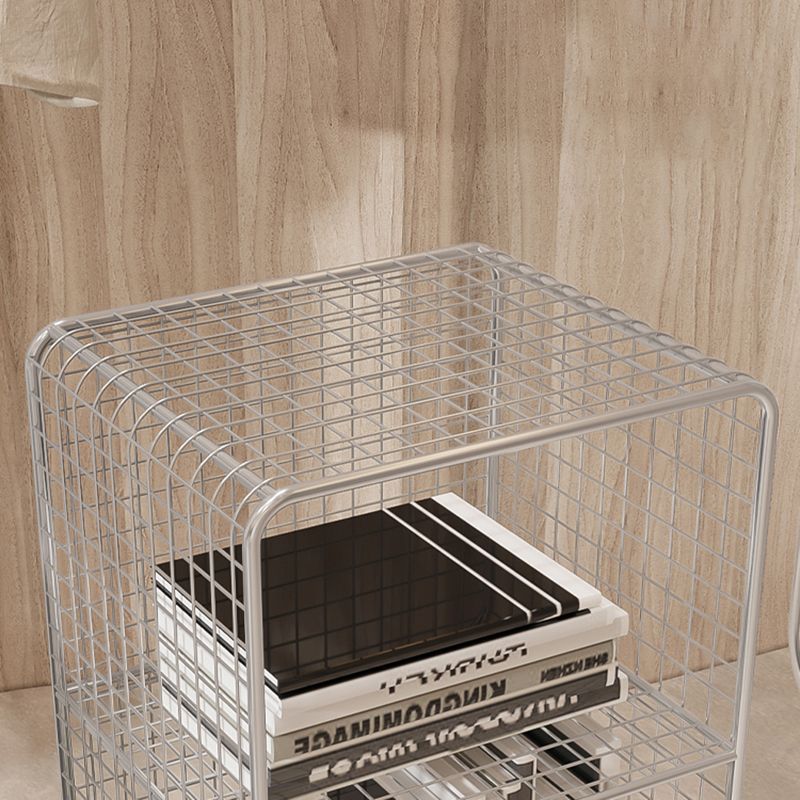 Metal Standard Bücherregal zeitgenössischer Stil geschlossener Bücherregal geschlossen