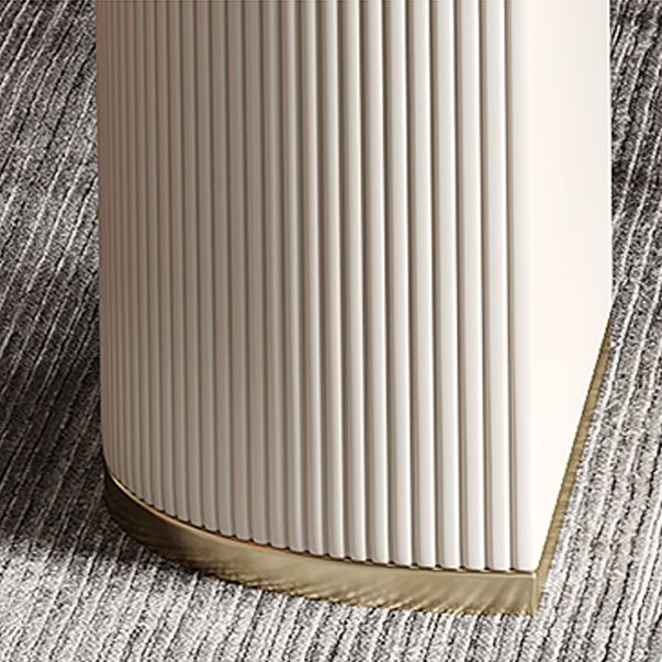 Mesa de comedor de lujo tradicional con muebles de pedestal doble ovalado para el hogar