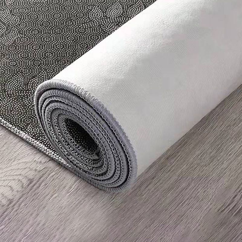 Watercolor Ink Abstract Carpet Simple Carpet Non-Slip Backing Rug for Living Room