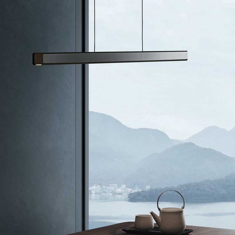 Geometric Shape Modern Style Island Pendant Metal Island Light Fixtures for Dining Room