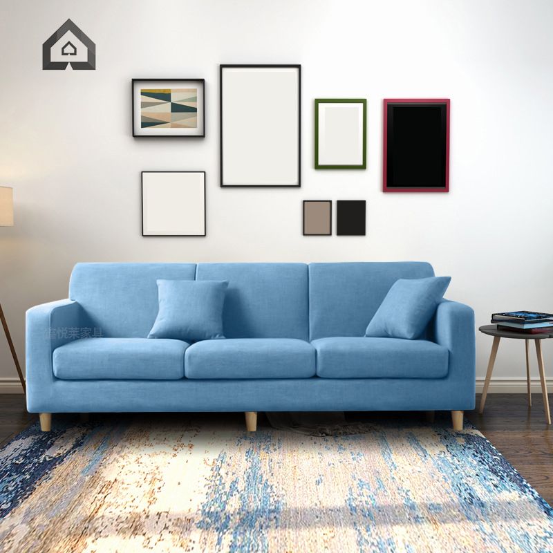 Polnisches Finish Sofa Square Arm Sofa für Bonusraum und Wohnzimmer