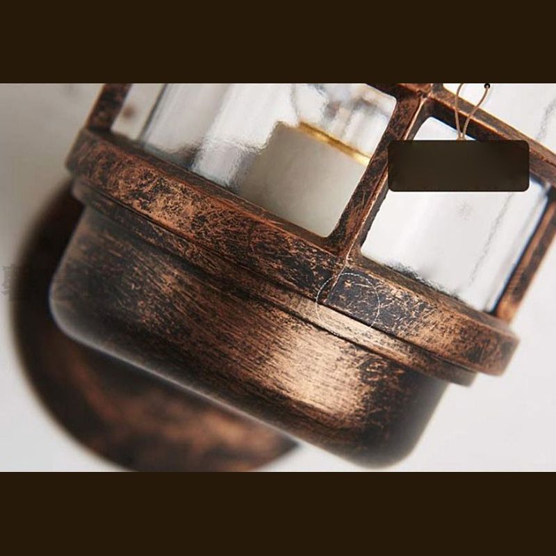 Éclairage de murs en cage en cage industriel Light Light Mur Murd Sconce éclairage pour le restaurant