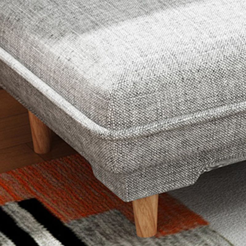 Contemporary Tight Back Convertible Sleeper Sofa for Bonus Room
