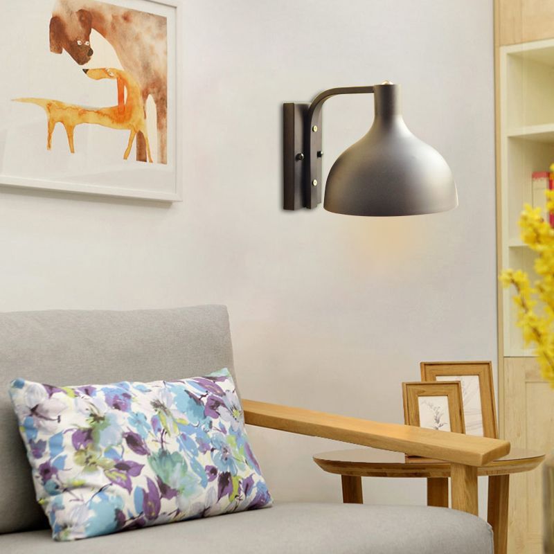 Eigentijdse koepelmuurlicht metalen metalen lichte stenellamp voor de voordeurgang