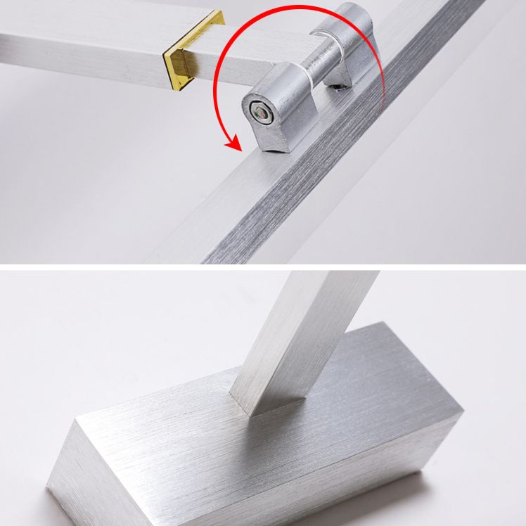 Gewapende lineaire ijdelheid lamp Noordse extravagante stijl aluminium legering enkele ijdelheid licht