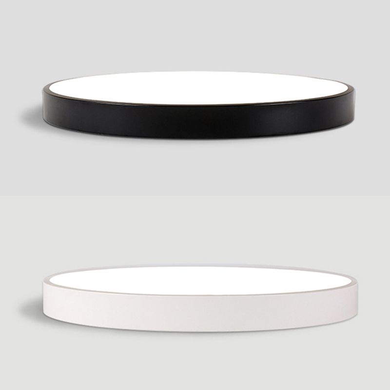 Moderne einfache dünne runde LED Deckenleuchte Acryl Schmiedeeisen Deckenleuchte Licht für Schlafzimmer