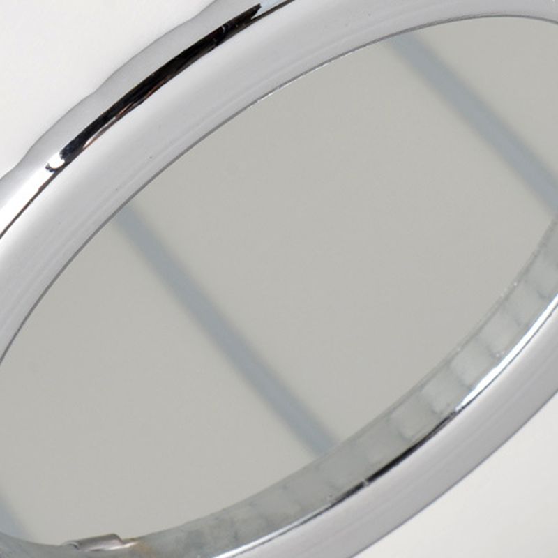 Pendante intérieure minimaliste, Éclairage pendentif en soie à 1 lumière en forme de disque