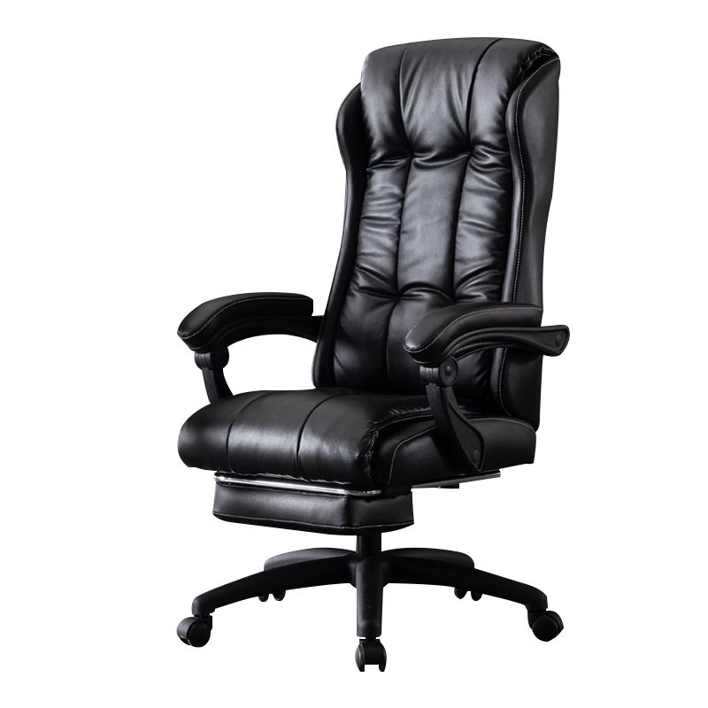 Modern Style Office Chair Upholstered Armrests Task Chair for Office