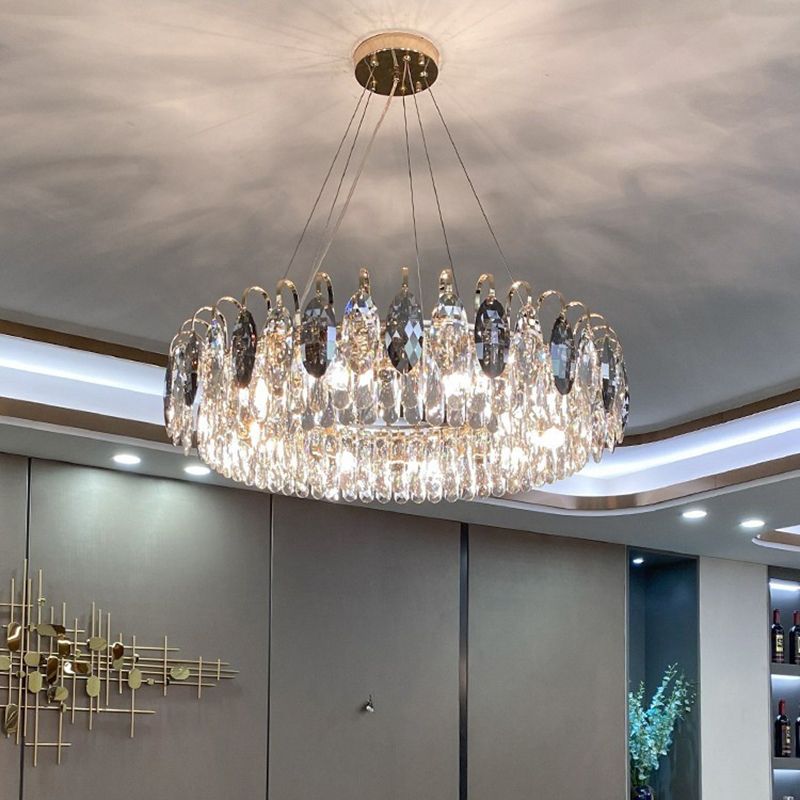 Sphere de salle à manger moderne Sphere Chandelier Prendant Lighting Fixtures Crystal