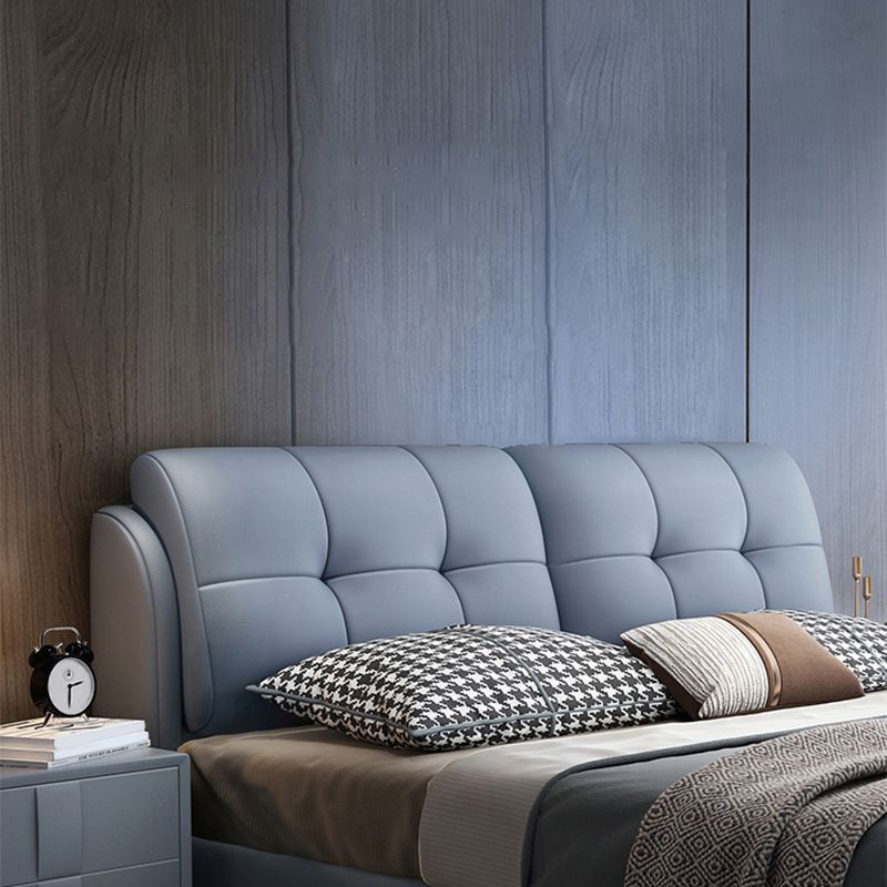 Contemporary Pine Wood Storage with Headboard Lift Up Storage Rectangular Bed Frame