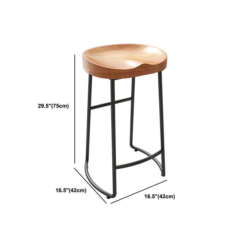 Industrial Rectangle Pub Table Set 1/4/7 Pieces Wooden Counter Table with Backless Stools