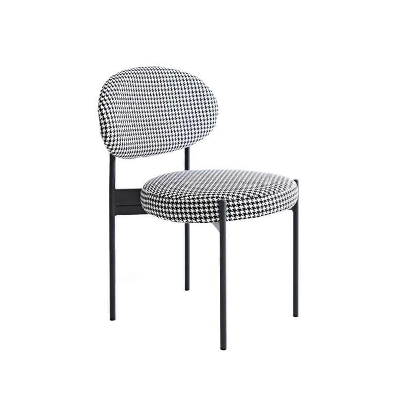 Contemporary Kitchen Dining Chair Open Back Dining Side Chair