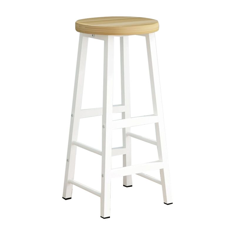 Industrial Rectangle Bar Table Set 1/2/3 Pieces Natural Colour Wood Counter Table