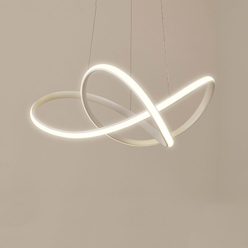 Nordic Modern Caractéristique Style LED Pendant le lustre Light for Living Room Dining Room Study