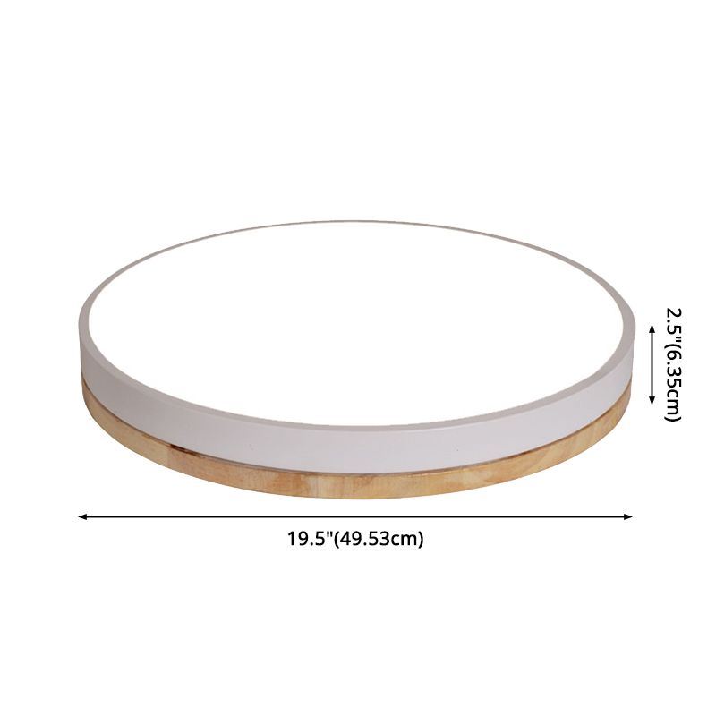 Disk Flush Mount Ceiling Light 1 Light Acrylic Minimalistic Flush Mount Ceiling Light