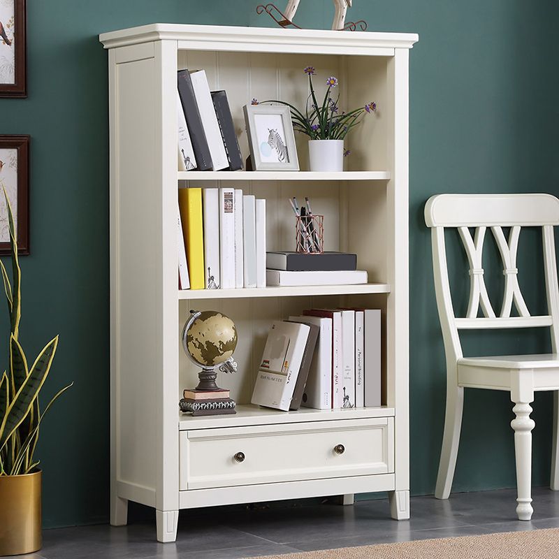 Modern Closed Back Standard Book Shelf Wooden Bookcase for Study Room