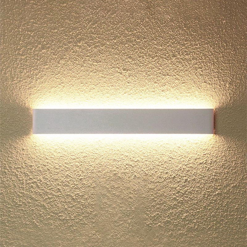 Forme carrée Applexion murale en métal moderne Lumière murale à 1 lumière