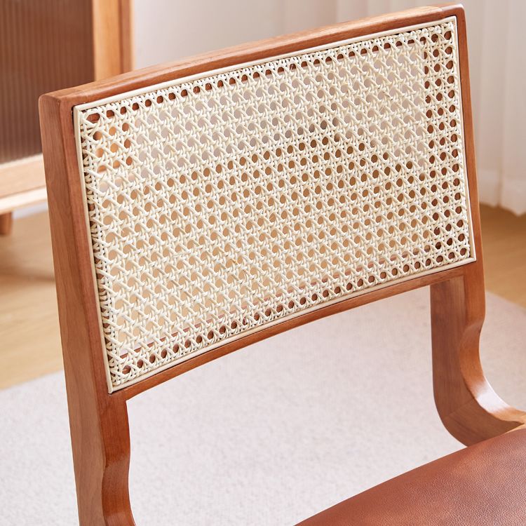Contemporary Indoor Solid Wood King Louis Back Side Dining Chair