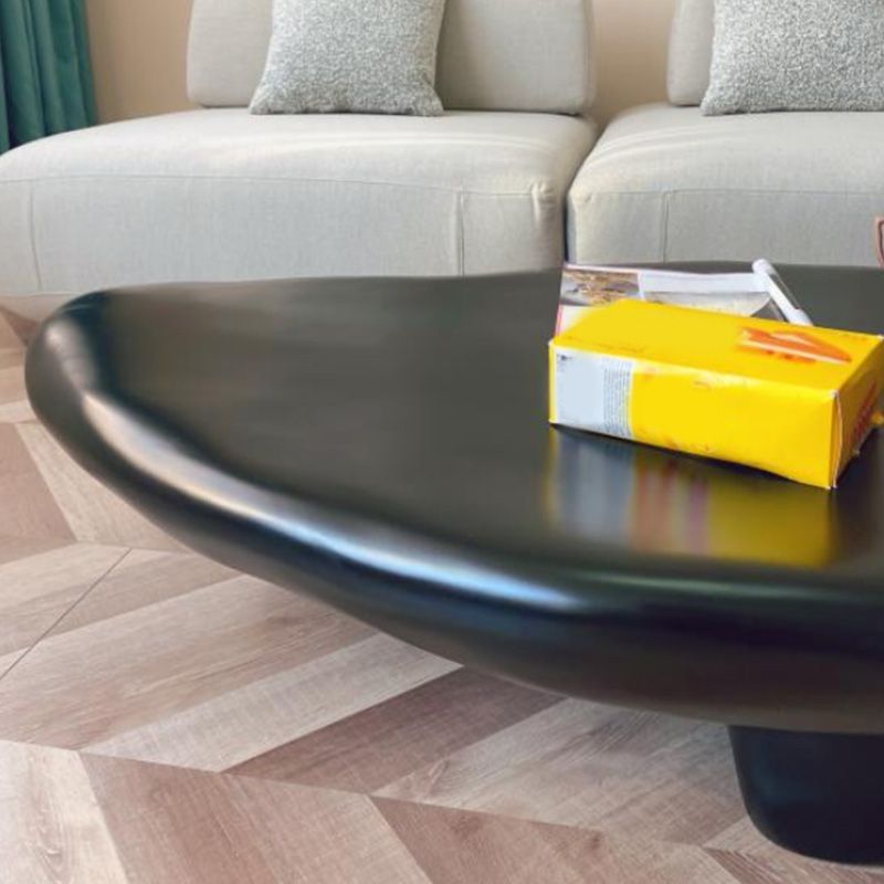 3 Legs Irregular Coffee Table Modern 11.8-In High 1 Single Cocktail Table