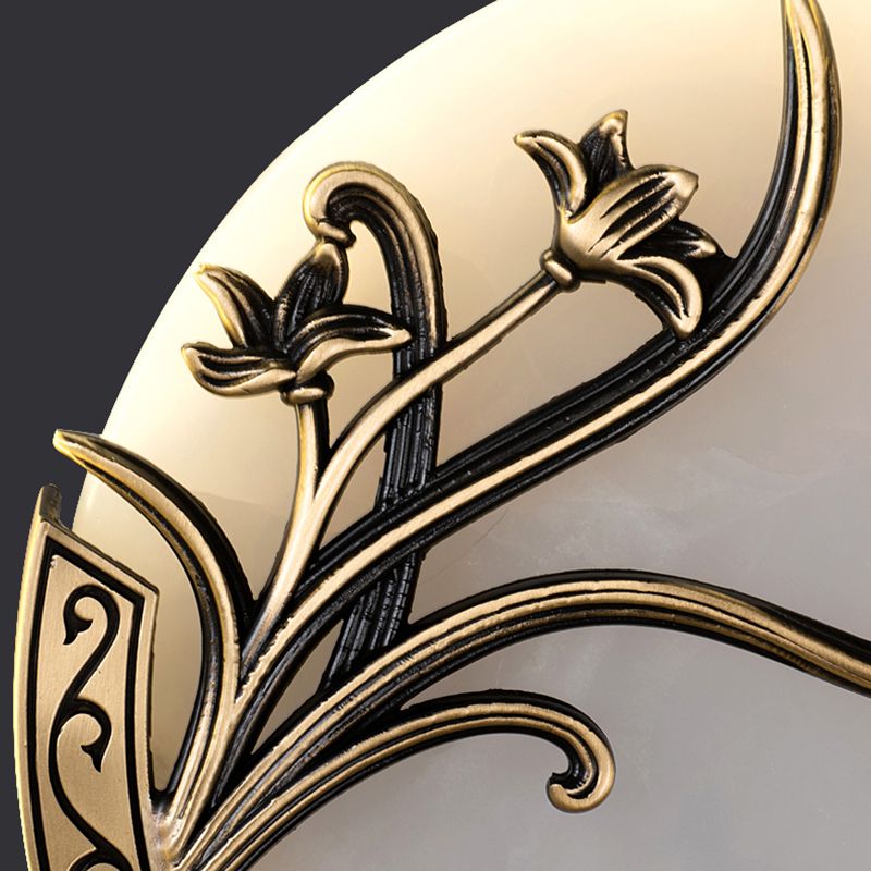 Kit de lampe suspendue en marbre moderne à 1 light