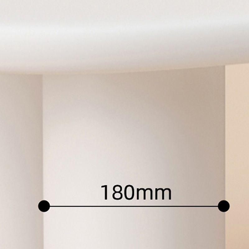 30" Wide Contemporary Corner Table Wood 4 Legs Accent Side Table