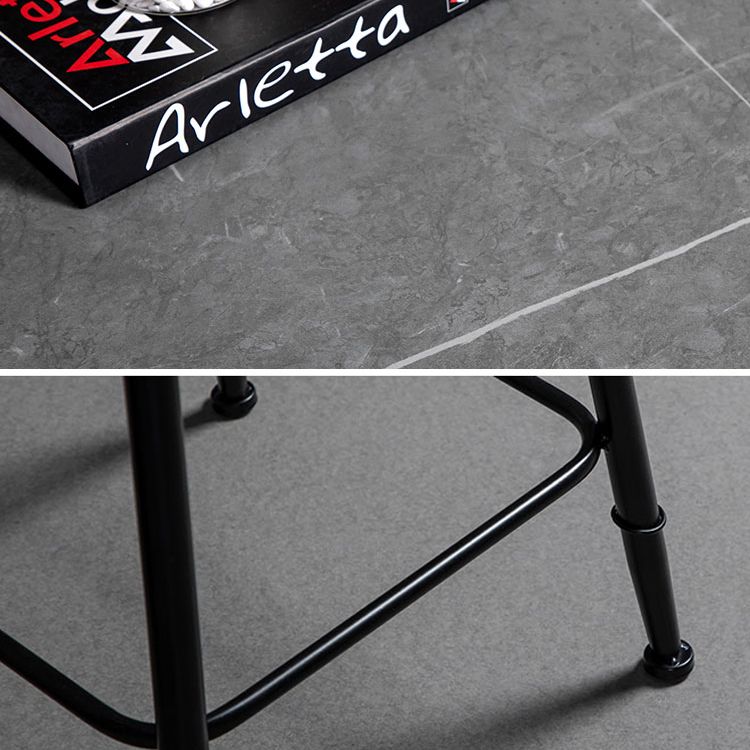 Industrial 1/2/3 Pieces Round Bar Table Set Sintered Stone Bistro Set for Home Use