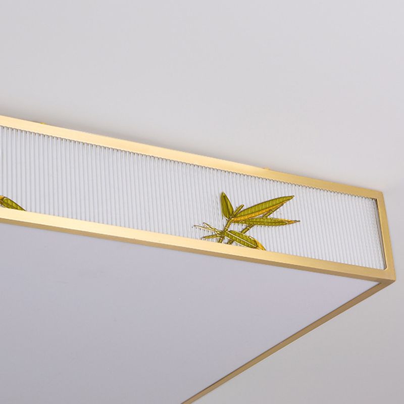 Modern Ceiling Lighting Fixture Creative LED Flush Mount Light Fixture with Acrylic Shade