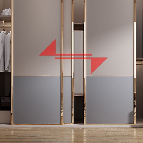 Sliding Wooden Wardrobe Cabinet Contemporary Wardrobe Armoire