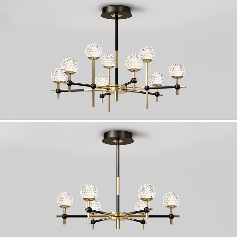 Branch Iron Suspension Light Postmodern Chandelier for Living Room Dinning Room
