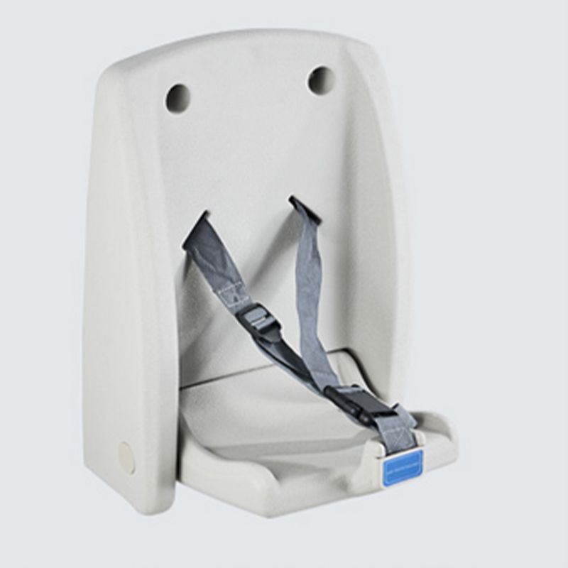 Modern Baby Changing Table with Storage, Folding Changing Table in Matte Finish