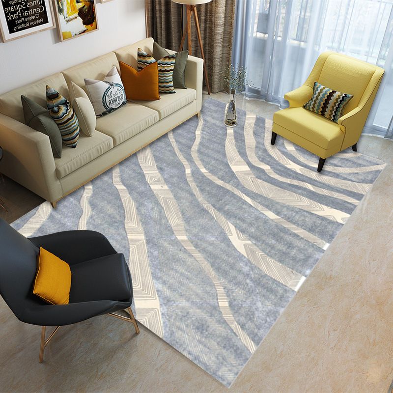 Speciaal veelkleurig 3D geometrisch tapijt Polyester Scandinavisch tapijt Antislip achterkant Huisdiervriendelijk Machinewasbaar tapijt voor woondecoratie