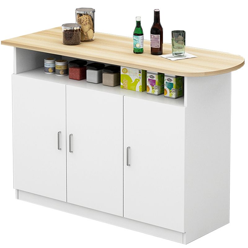 Contemporary Style Specialty Wood Bar Height Pub Table for Kitchen