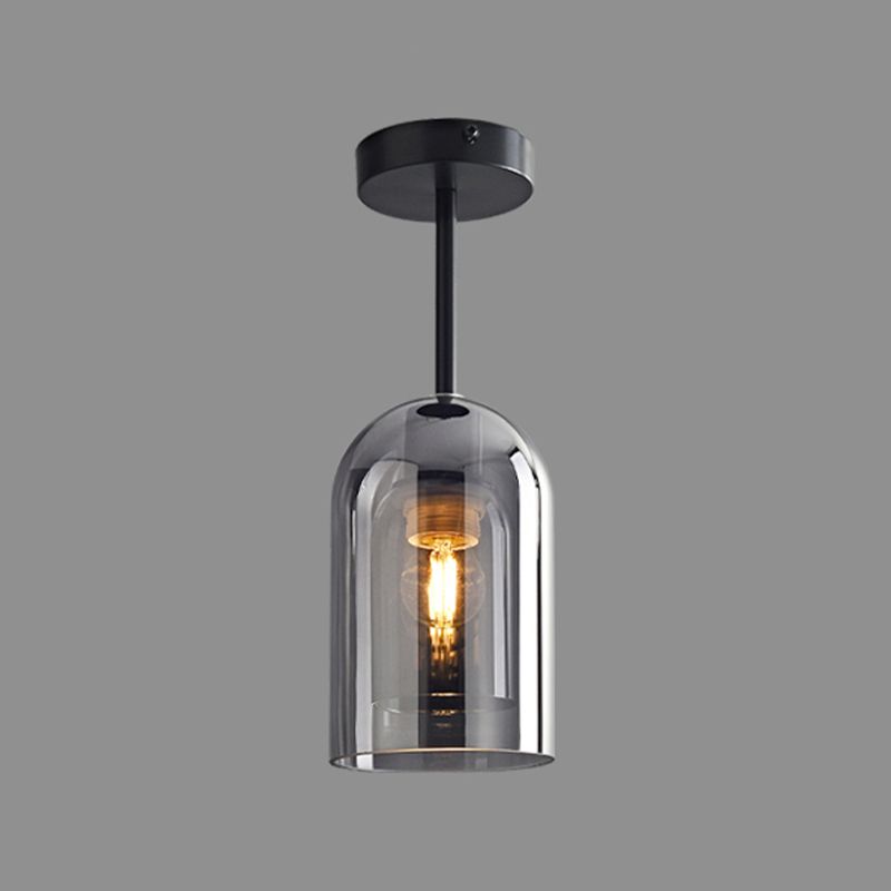 Nordic Style 1-Light Ceiling Lamp Geometry Shape Ceiling Light for Living Room