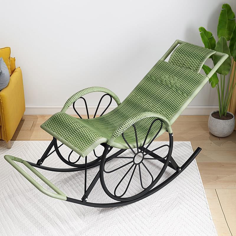 Modern Style Rattan Rocking Chair Indoor Rocking Chair for Break