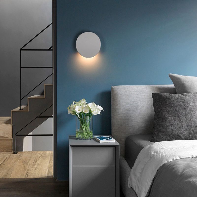 Metall Biegung Wandleuchte moderne Stil 1 Leicht Wandmontage Beleuchtung