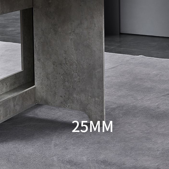 Mesa de comedor de pedestal de comedor moderno de mediados de siglo para la cena de cocina en casa