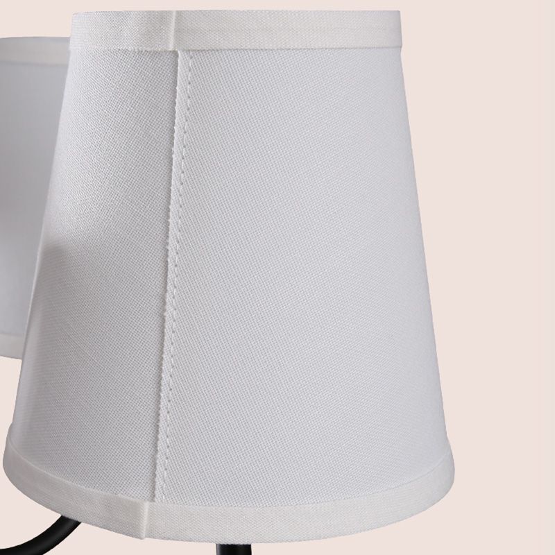 Multi-head hangende verlichtingsarmaturen Amerikaanse stijl kroonluchter hanglamp met stofschaduw