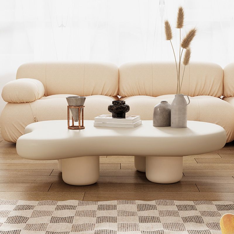 Contemporary Geometric Coffee Table 4 Legs Coffee Cocktail Table