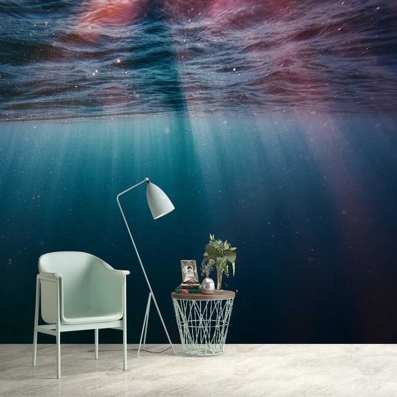 Undersea Environment Friendly Photography Wall Mural Drawing Room Wallpaper