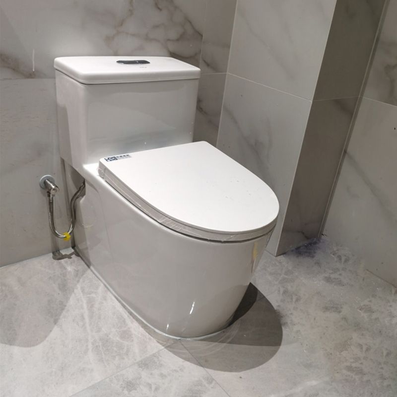 Floor Mounted Urine Toilet One Piece Toilet Modern Siphon Jet Porcelain Toilet