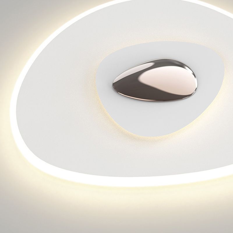 Modern Simple Ceiling Light LED Ceiling Mount Light with Acrylic Shade for Bedroom