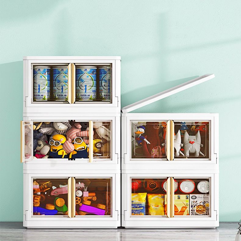 Contemporary Hinged Wardrobe Armoire Plastic Wardrobe Closet