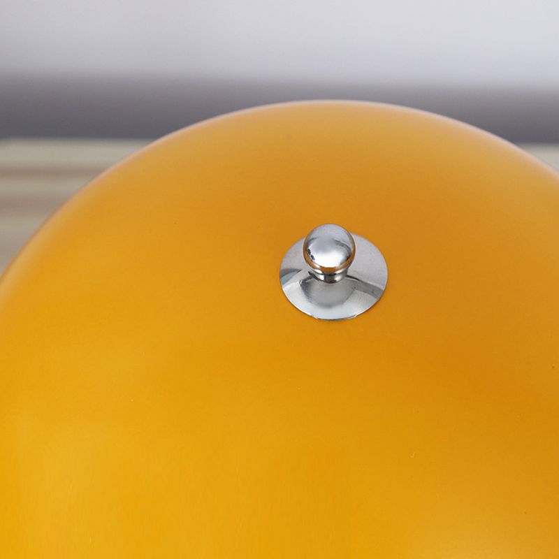 Dome Nightstand Lamp Modern Style Metal Single Light Table Light