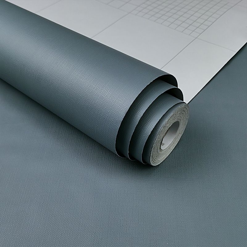 Self-Adhesive 64.6 sq ft. Retro Plain Color Wallpaper for Restroom and Coffee Shop