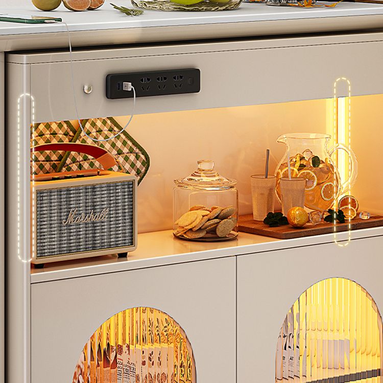 Contemporary Pub Table White Bistro Bar Height Cocktail Table