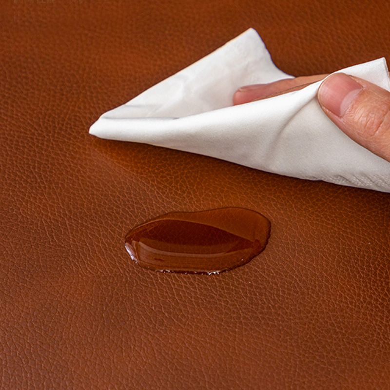 25.59" Wide Faux Leather Metal Frame Sofa 3 Seater Sofa for Living Room