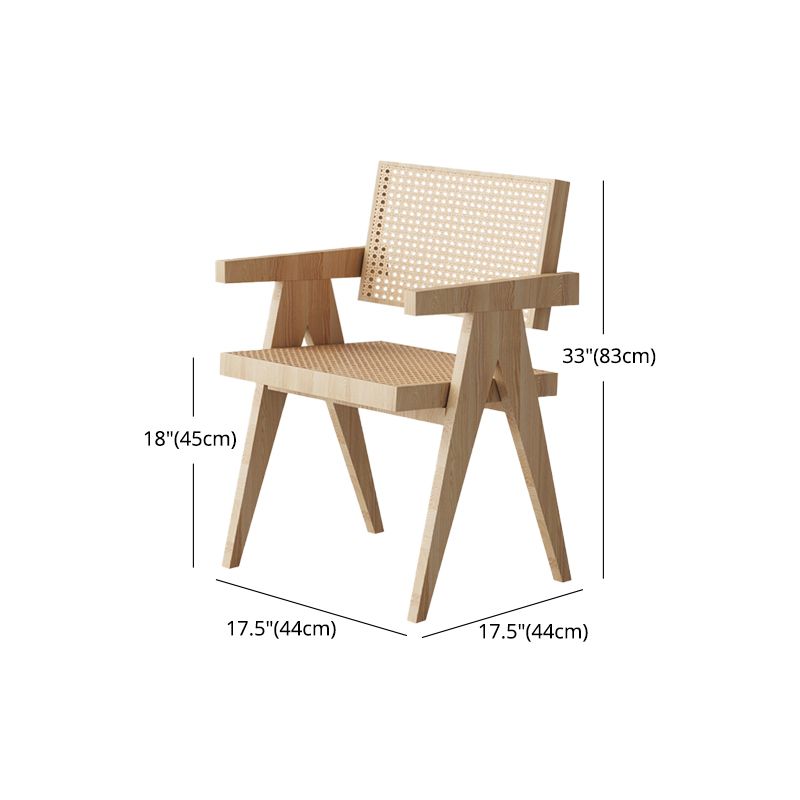 Modern 1/4/5 Pieces Dining Set Rectangle Pine Wood Dining Table for Dining Room